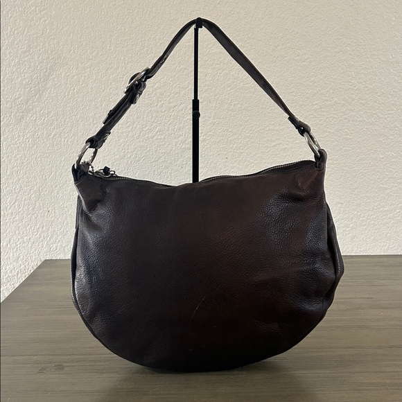 Coach Allie Leather Hobo Shoulder Bag Purse Tote 13655 - Picture 2 of 11